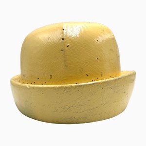 French Art Deco Wooden Hat Mold, 1930s