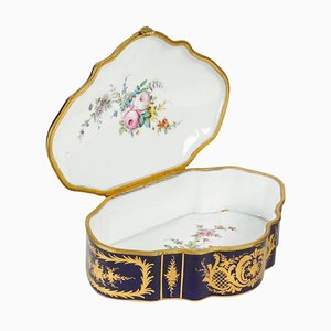 Coffret en Porcelaine de Sèvres, Napoléon III, 19ème Siècle