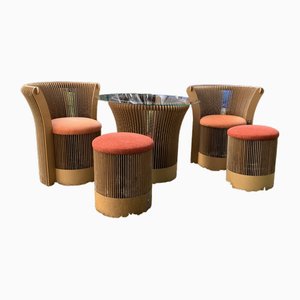 Mid-Century Modern Karton Set, 2000er, 5 . Set