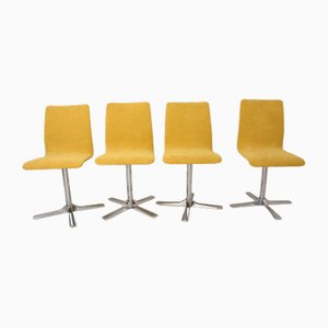 Swivel Chairs, 1970s, Set of 4