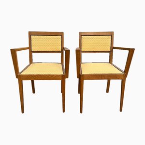 Set of Art Deco Armchairs, 1930s