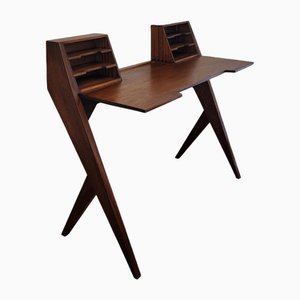 Schreibtisch im Stil von Gio Ponti, 1950er