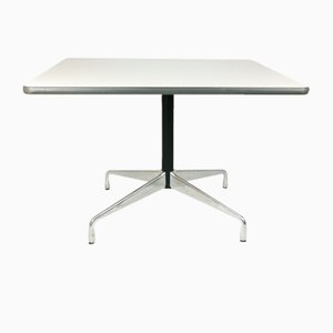 Table de Salle à Manger en Stratifié, Caoutchouc et Aluminium Peint par Charles & Ray Eames pour Icf De Padova, 1990s