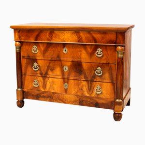 Commode Empire en Noyer