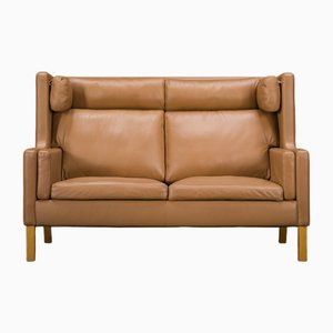 Leather Sofa 2292 by Børge Mogensen for Fredericia