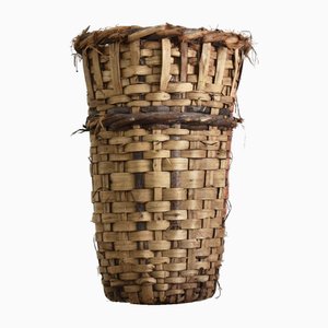 Grape Harvest Log Basket B, 1950s