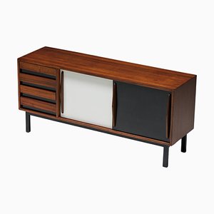 Cansado Sideboard attributed to Charlotte Perriand for Steph Simon, France, 1950s