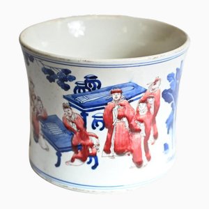 Chinese Kangxi Porcelain Wine Cup Pot