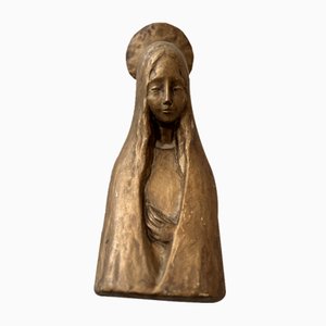 Escultura de cerámica de la Virgen María de Centro Ave, Italia, 1969
