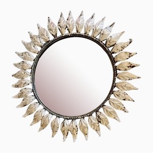 Spanish Sun Wall Mirror in Metal