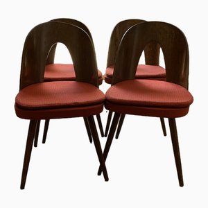 Chaises de Salle à Manger Mid-Century par Antonín Šuman pour Tatra Furniture, 1960s, Set de 4