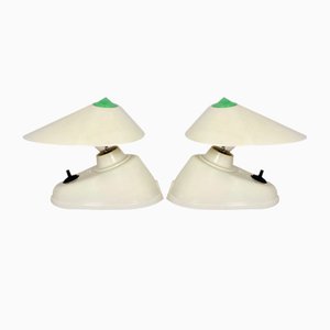 Bauhaus Bakelite Table Lamps from Esc, 1940s, Set of 2