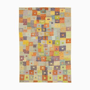 Tapis Kilim en Laine Multicolore Multicolore