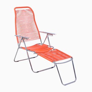 Folding Deck Chair Spaghetti Design from Fiam, 1970s