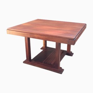 Ausziehbarer Tisch aus Mahagoni