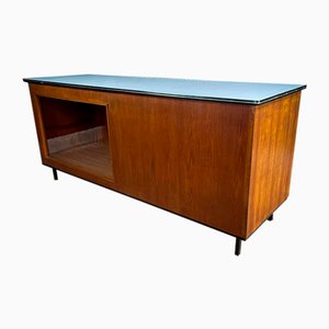 Mid-Century Wood & Formica Counter