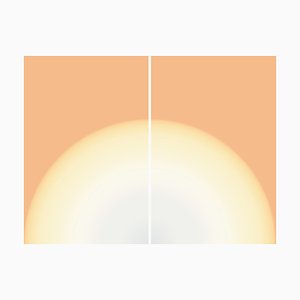 Cyd Fontaine, Le Soleil Diptyque, 2023, Impression Giclée