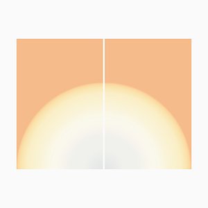Cyd Fontaine, The Sun Diptych, 2023, Giclée Print