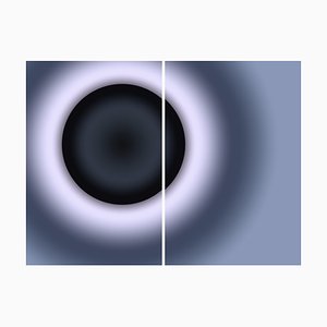 Cyd Fontaine, Díptico Eclipse, 2023, Impresión Giclée