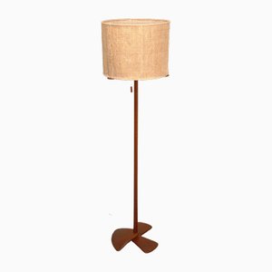 Scandinavian Modern Teak Floor Lamp