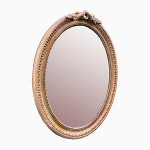Vintage French Brown Mirror
