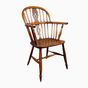 Fauteuil Windsor Antique, Angleterre, 18ème Siècle