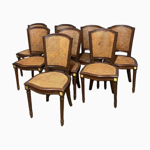 Chairs in Mahogany, 1800s, Set of 8