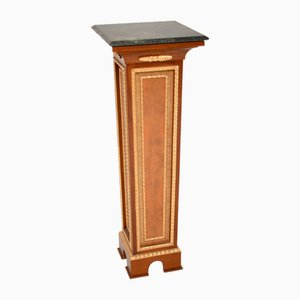 French Marble Top Pedestal Column, 1960s