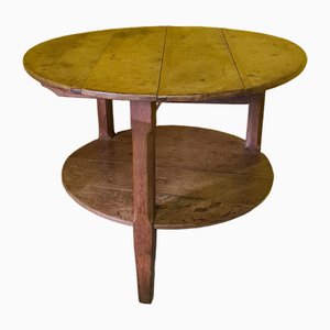 Late 19th Century French Oak Side Table