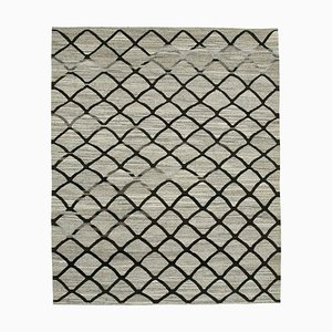 Tappeto Kilim Flatwave in lana fatto a mano, Turchia, inizio XXI secolo