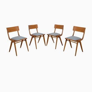 Sedie da pranzo Boomerang Typ 229xB di Goscinski Furniture Factory, anni '60, set di 4