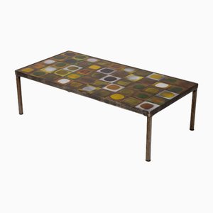 Planet Ceramic Coffee Table by Roger Capron, 1960s