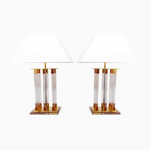 Regency Lamps from Faschian Design, 1970s, Set of 2