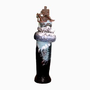 Liana Axinte, La colonne d'eau et l'ancre, 2015, Céramique