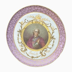 Ancient French Portrait Cabinet Plater