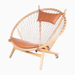 Sedia Circle di Hans J. Wegner per PP Mobler, Danimarca, anni '80