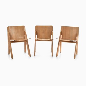 Chaises Peota par Gigi Sabadin, 1970s, Set de 3