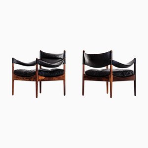 Modus Chairs by Kristian Solmer Vedel, 1960s, Set of 2