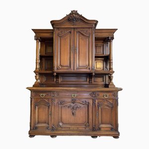 Vintage Brown Altar Cabinet