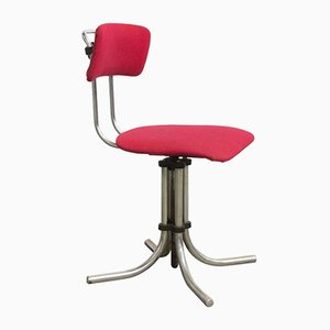 Adjustable Swivel Office Chair from Fana Metaal, 1970s