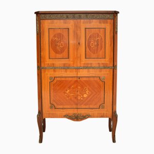 French Inlaid Marquetry Drinks Cabinet, 1930
