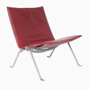 Mid-Century PK22 Lounge Chair by Poul Kjaerholm for E. Kold Christensen