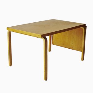 Tavolo da pranzo a ribalta allungabile di Alvar Aalto per Artek, anni '40