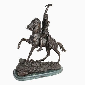 F. Remington, Le Triomphe, 19ème Siècle, Bronze