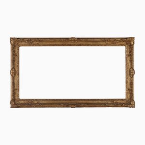 Antique Baroque Style Frame in Carved Gilt Wood