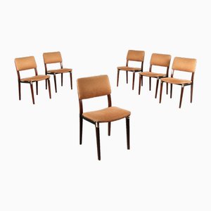 Model S82 Dining Chairs by E. Gerli for Tecno, Italy, 1960s, Set of 6