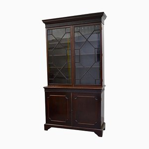 Chippendale Revival Hardwood Bookcase, 1870s