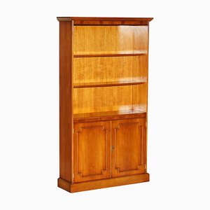 Yew Wood Open Library Bookcase from Bradley, England