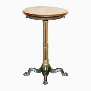 Victorian Cast Iron & Bronze Side Table