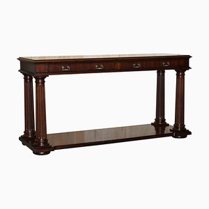 Hand Carved American Hardwood Console Table from Ralph Lauren